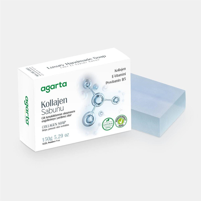 AGARTA DOĞAL CİLT BAKIM KOLLAJEN ANTİ-AGİNG COLLAGEN SABUNU 150 GR.