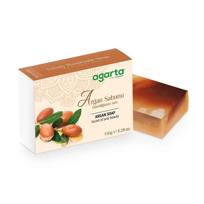 AGARTA DOĞAL EL YAPIMI ARGAN SABUNU 150 GR.