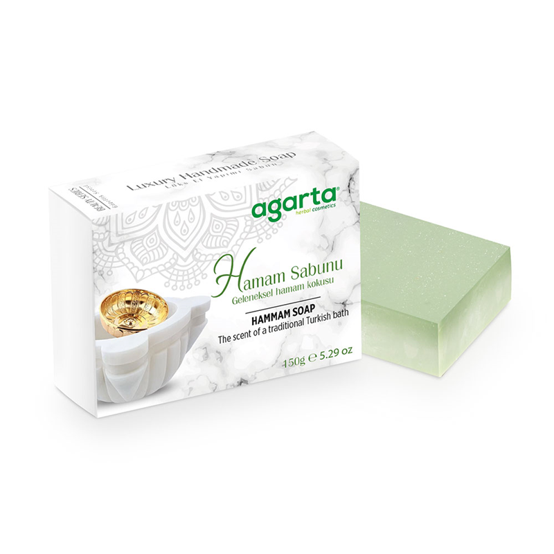 AGARTA DOĞAL EL YAPIMI HAMAM SABUNU 150 GR.