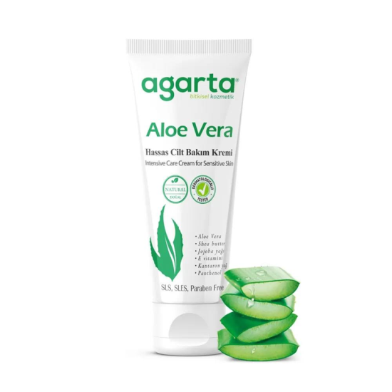 AGARTA DOĞAL ALOE VERA KREMİ 75 ML.