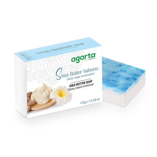 AGARTA DOĞAL EL YAPIMI SHEA BUTTER SABUNU 150 GR.