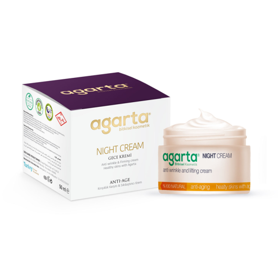 AGARTA DOĞAL GECE KREMİ 50 ML.